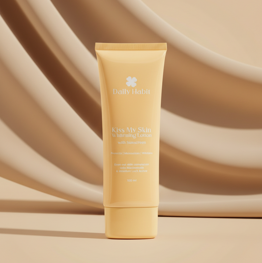 Kiss My Skin Whitening Lotion with Sun Protection